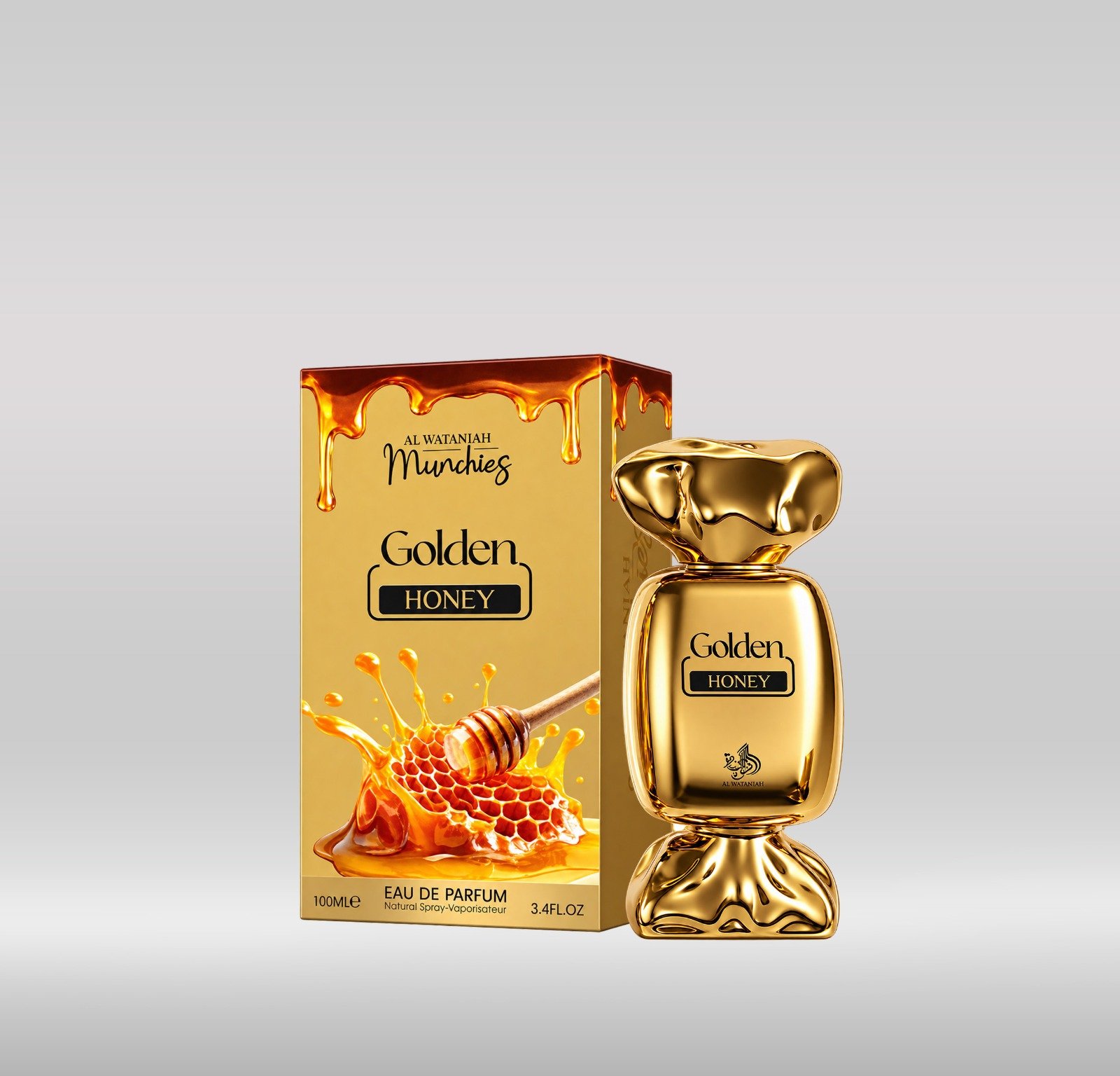 AL WATANIAH MUNCHIES PERFUME 100ML - GOLDEN HONEY1X48