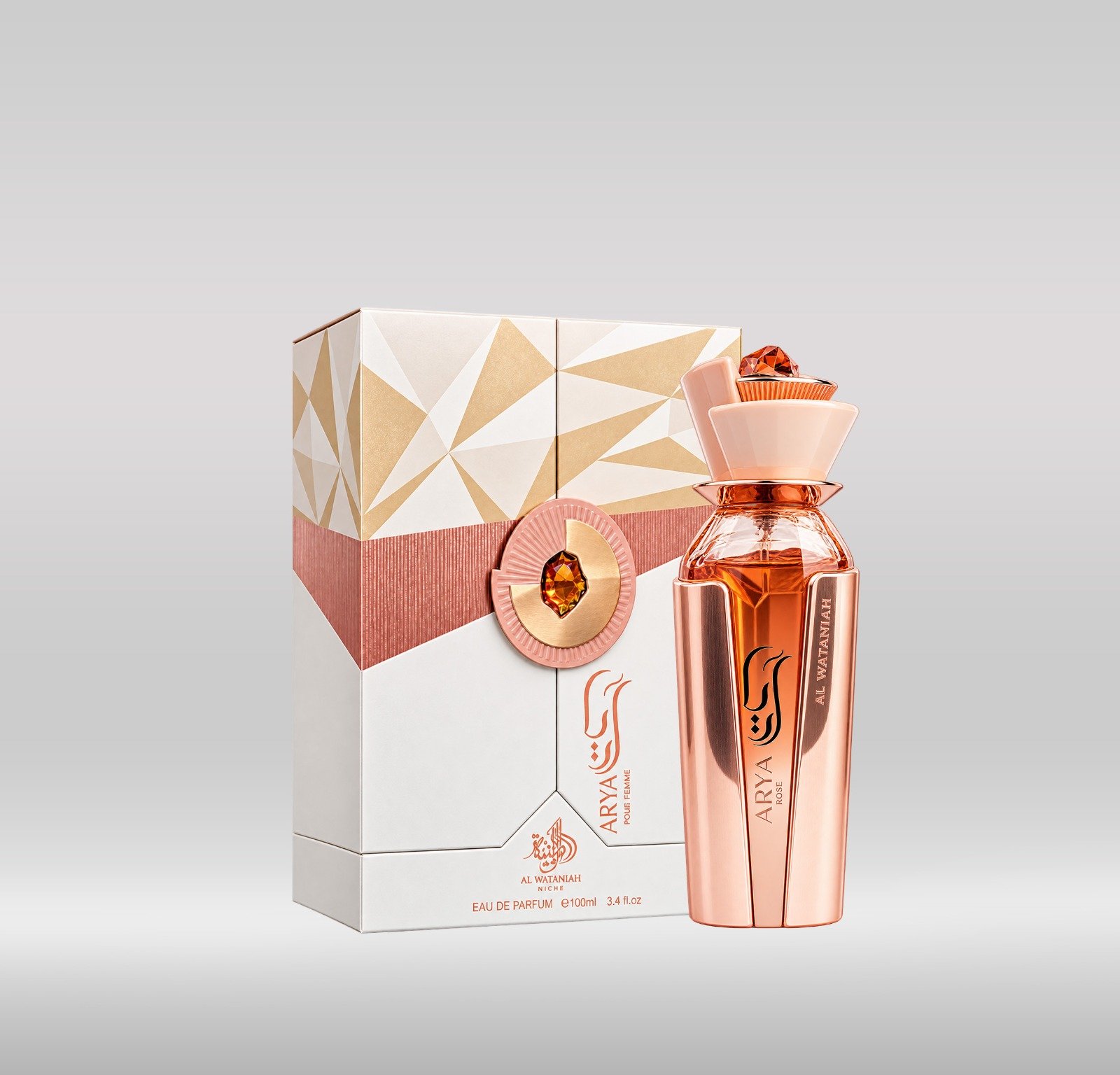 AL WATANIAH NICHE PERFUME 100ML - ARYA PEONY ROSE 1X48