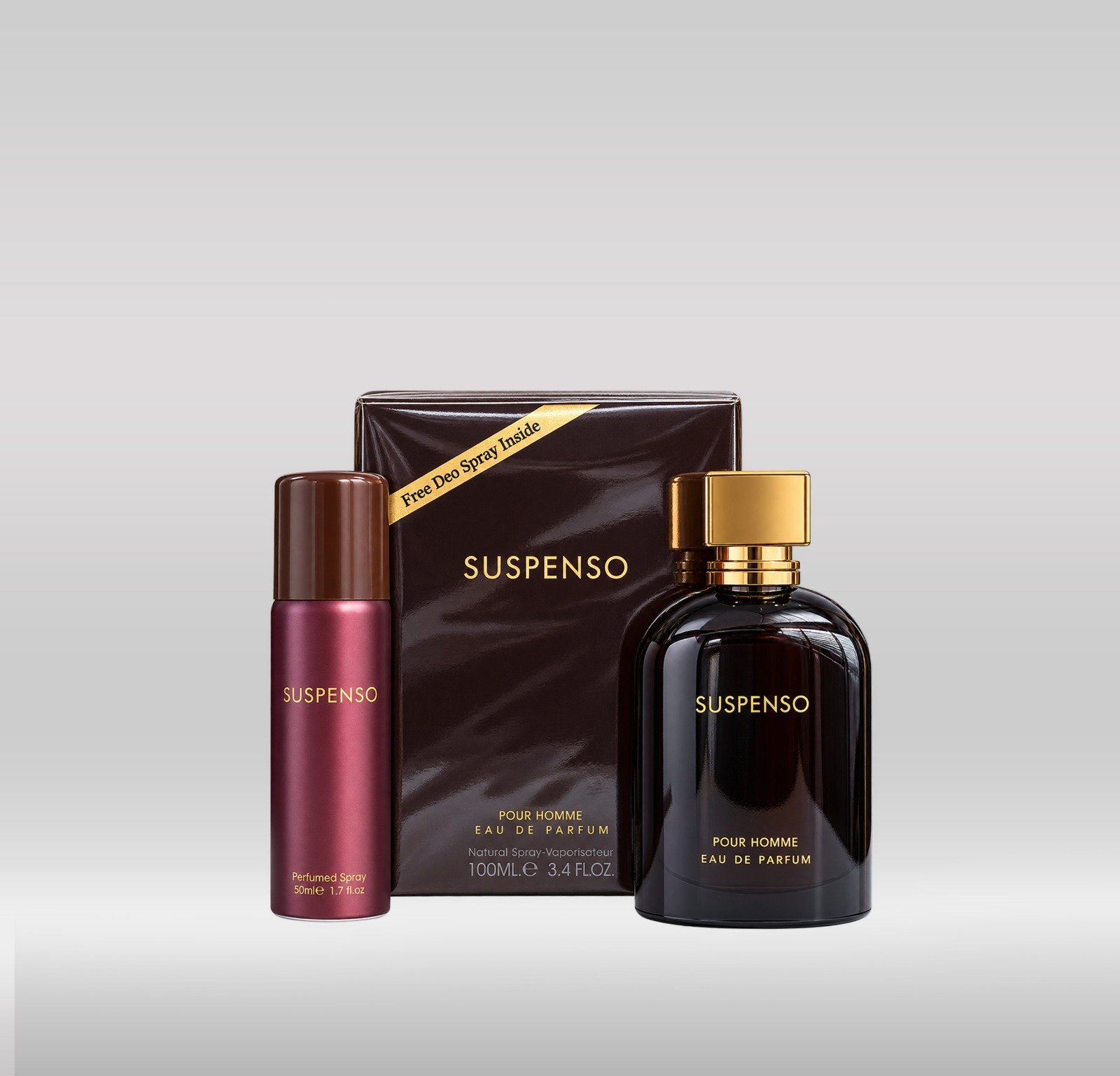 SUSPENSO PERFUME WITH DEO 100ML 1X96