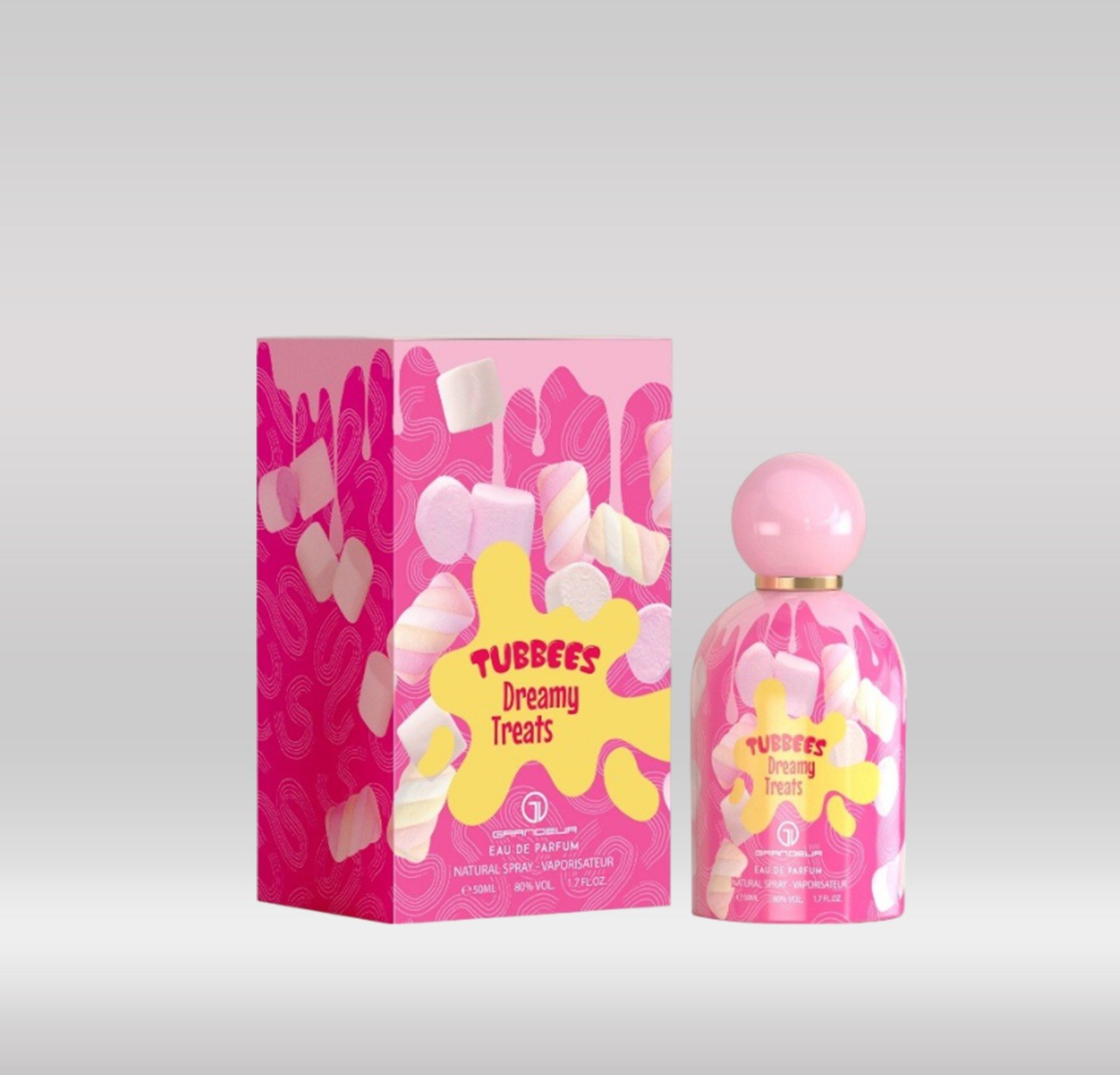 GRANDEUR TUBBEES PERFUME 50ML - DREAMY TREATS 1X96