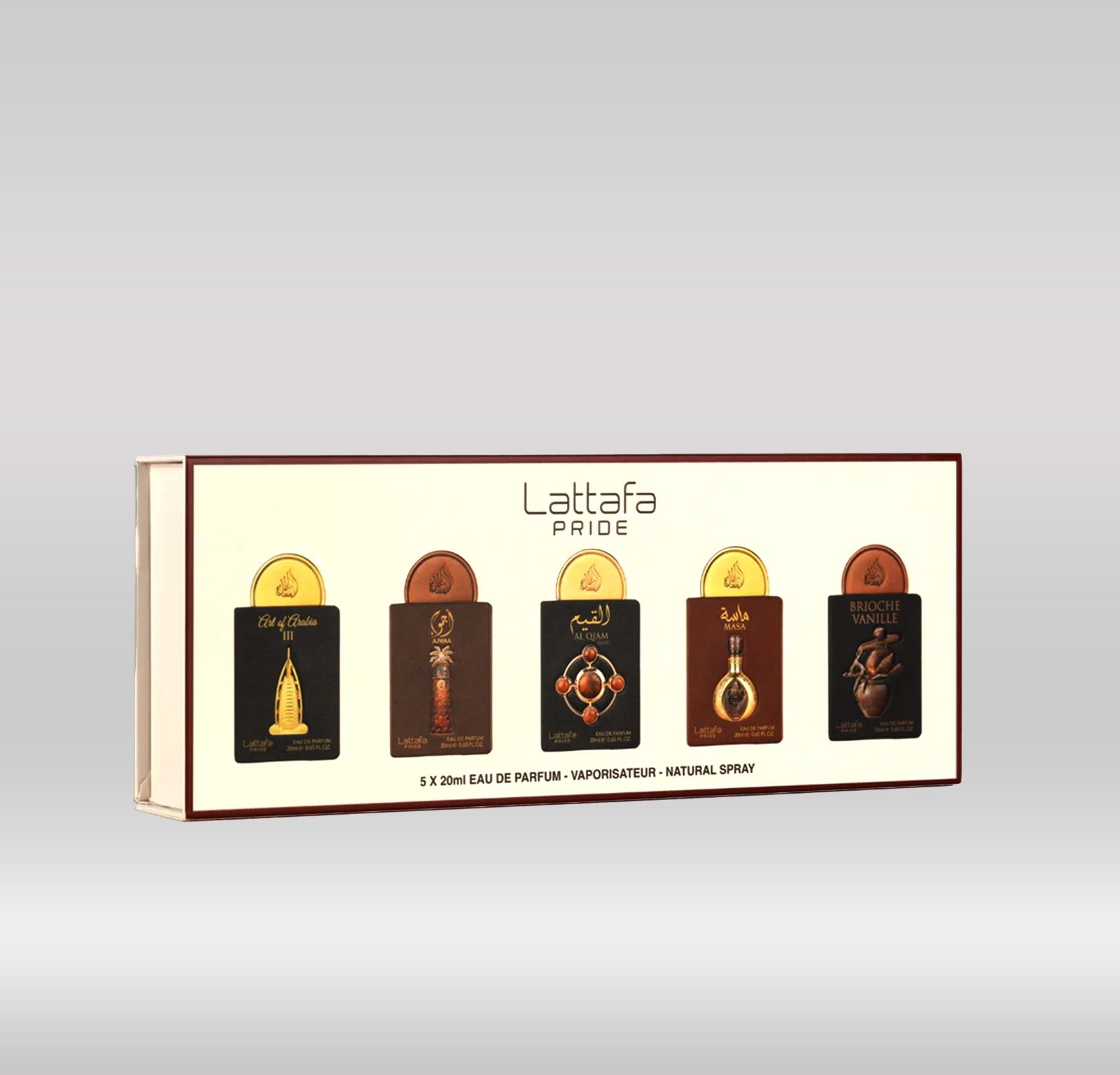 LATTAFA PERFUME GIFT SET COLLECTION 20ML 5PCS 1X30