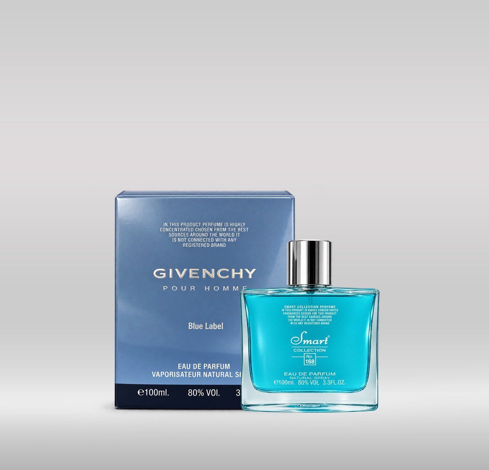 SMART PERFUME 100ML - GIVENCHY BLUE 1X72