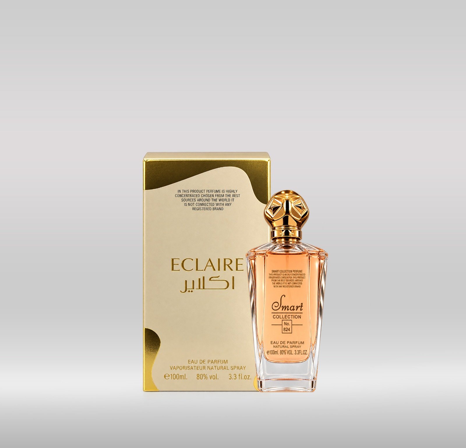 SMART PERFUME NO824 100ML - ECLAIRE 1X72