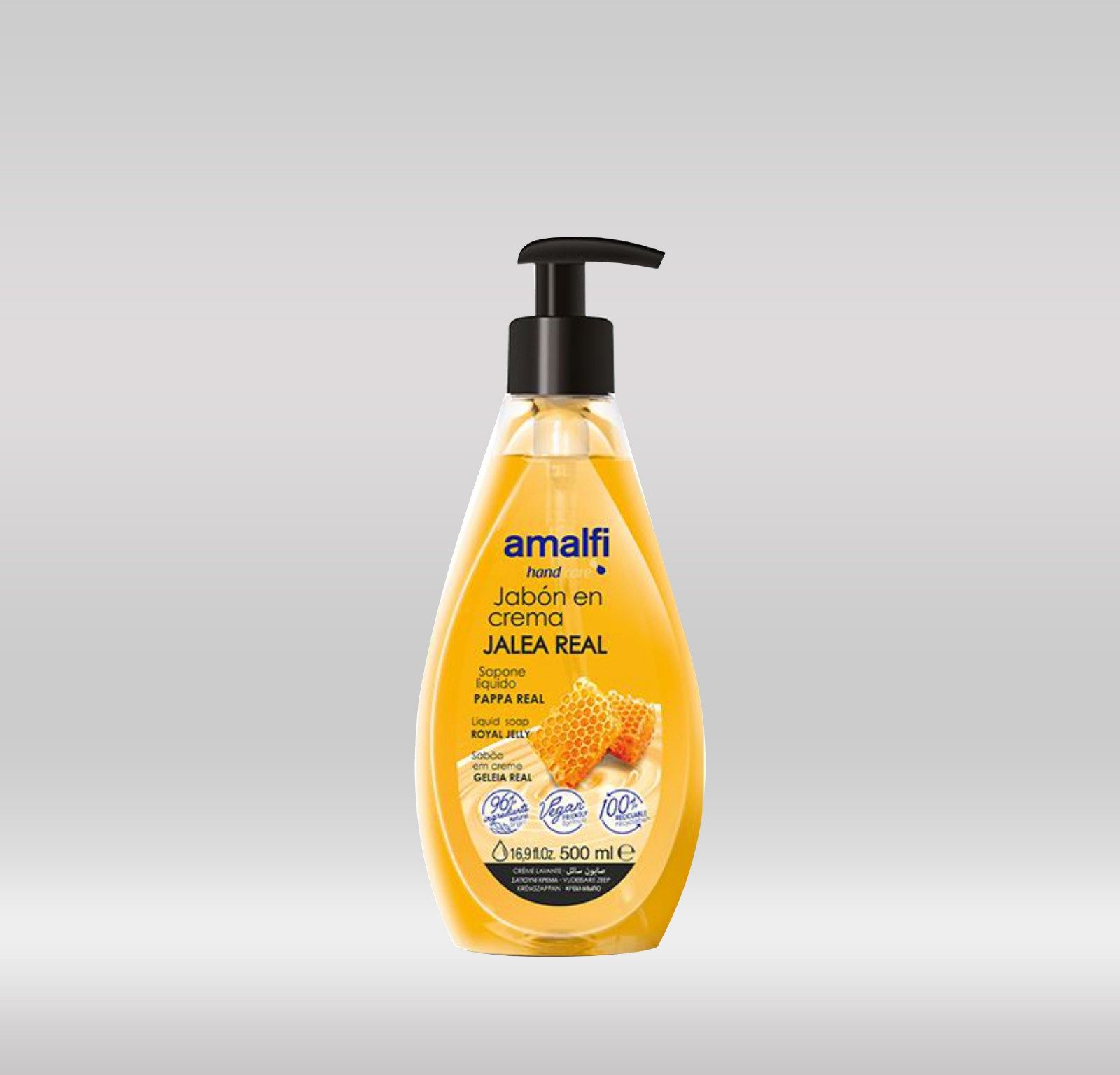 AMALFI HAND SOAP 500ML - ROYAL JELLY 1X12