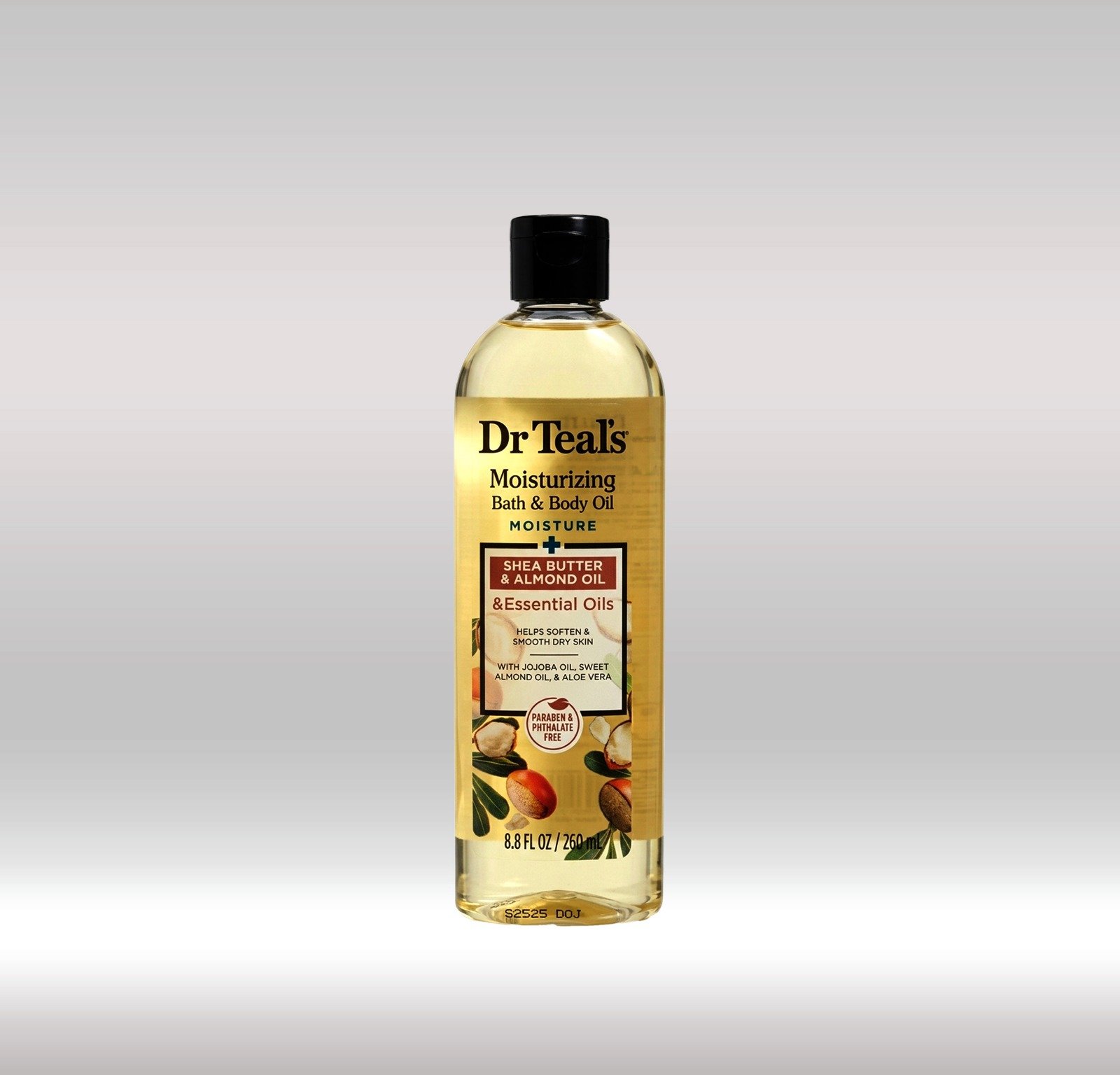 DR. TEAL'S BATH & BODY OIL 260ML - SHEABUTTER 1X6