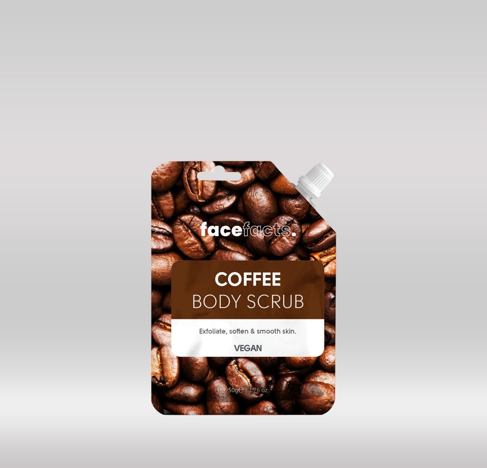 FACE FACTS BODY SCRUB 50G - COFFEE 1X8