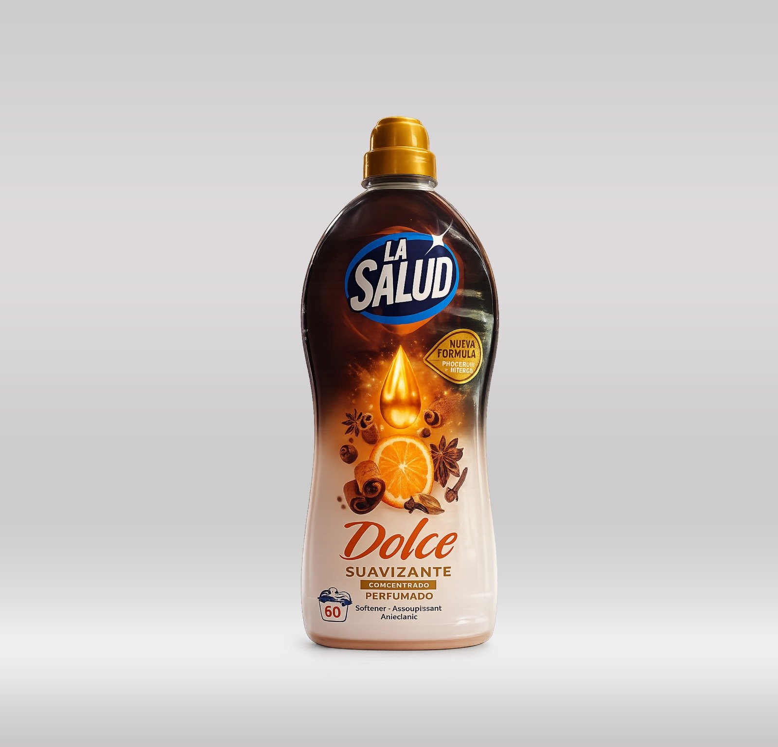 LA SALUD CONC.SOFTENER 60W 1.35L - DOLCE FRESH 1X9