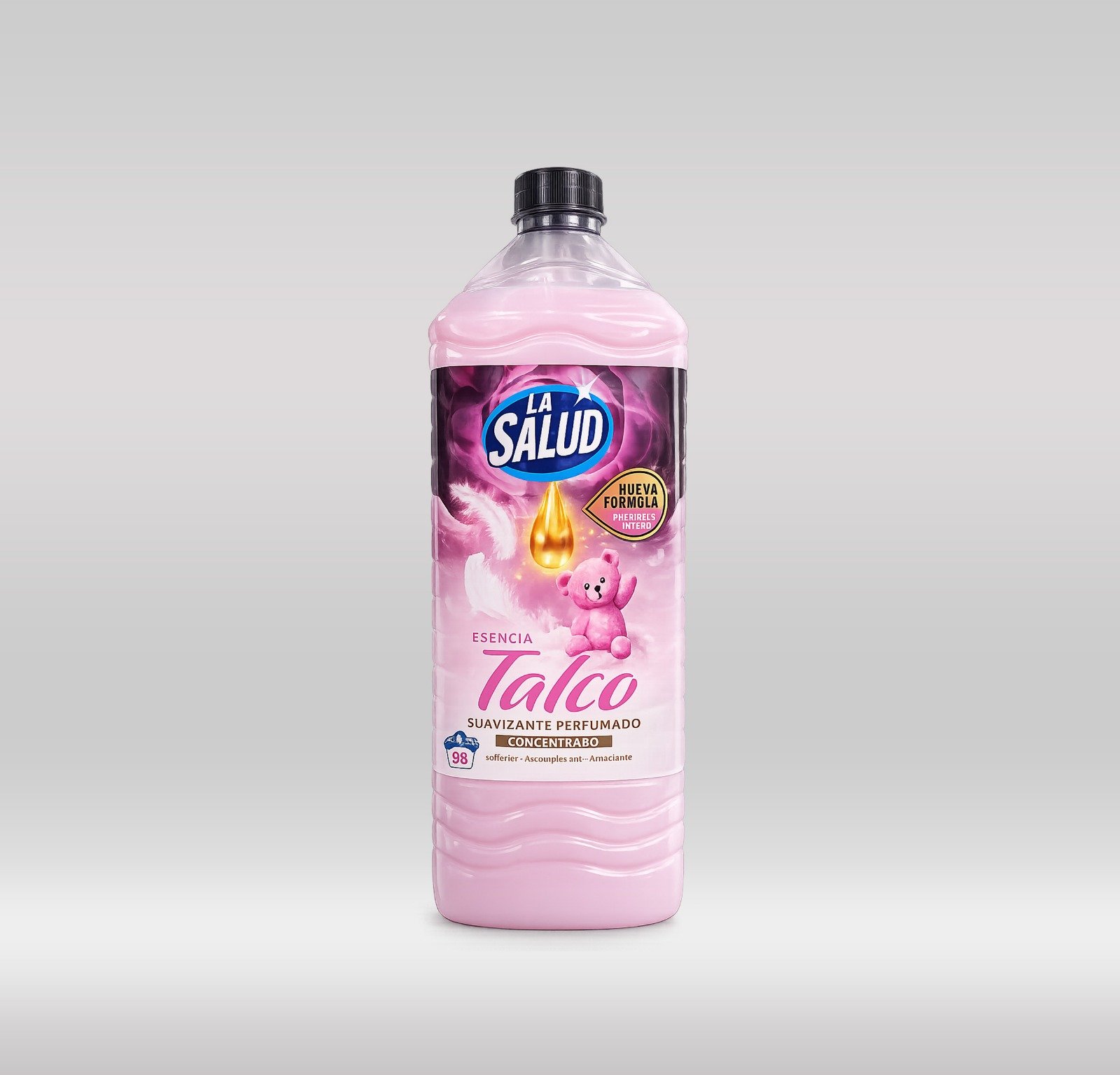 LA SALUD CONC.SOFTENER SLEEVE 2LTRS - TALC 1X6