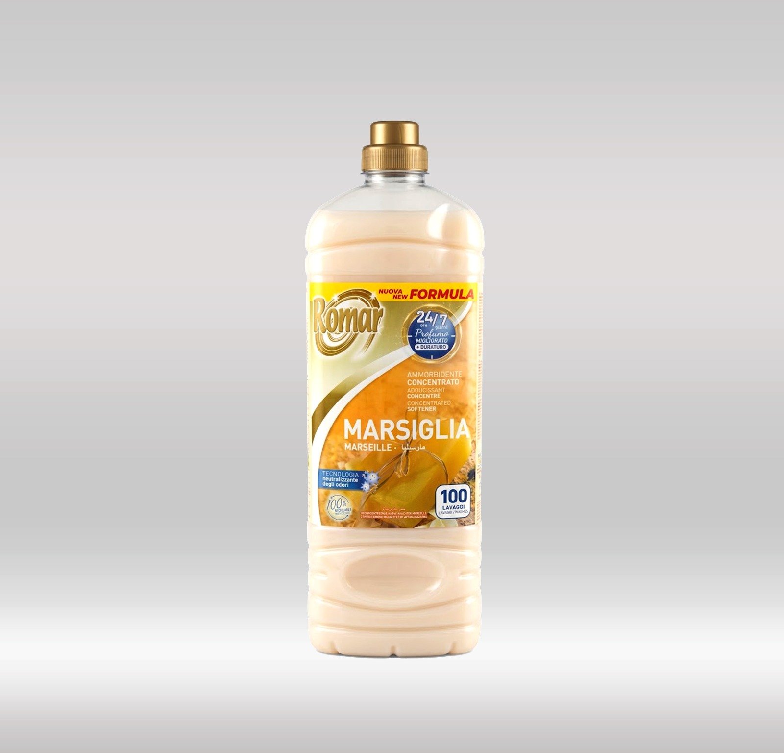 ROMAR FABRIC COND. 2LTRS - MARSEILLE SOAP 1X6