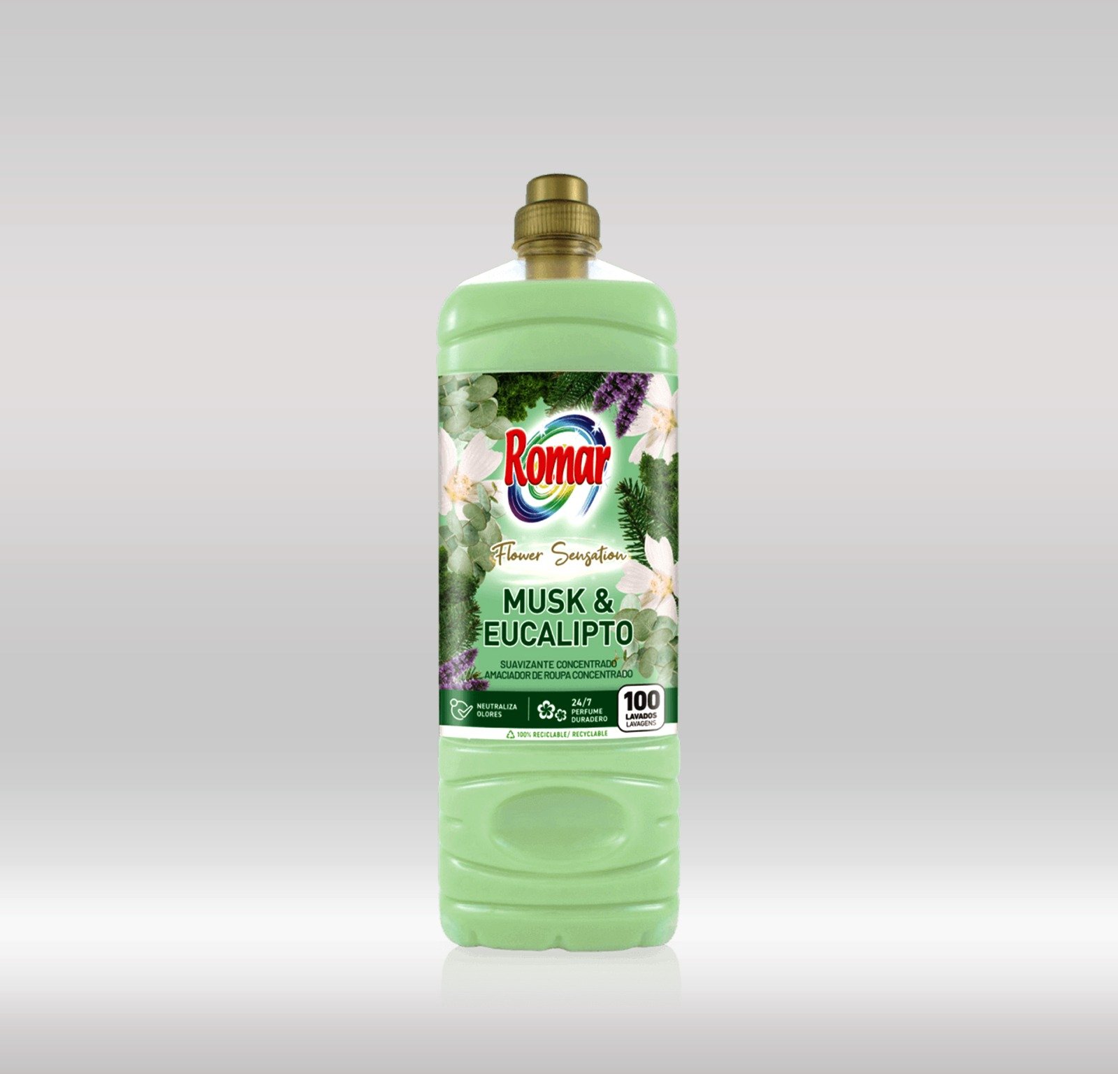 ⁠ROMAR FABRIC COND. 2LTRS - MUSK & EUCALYPTUS 1X6