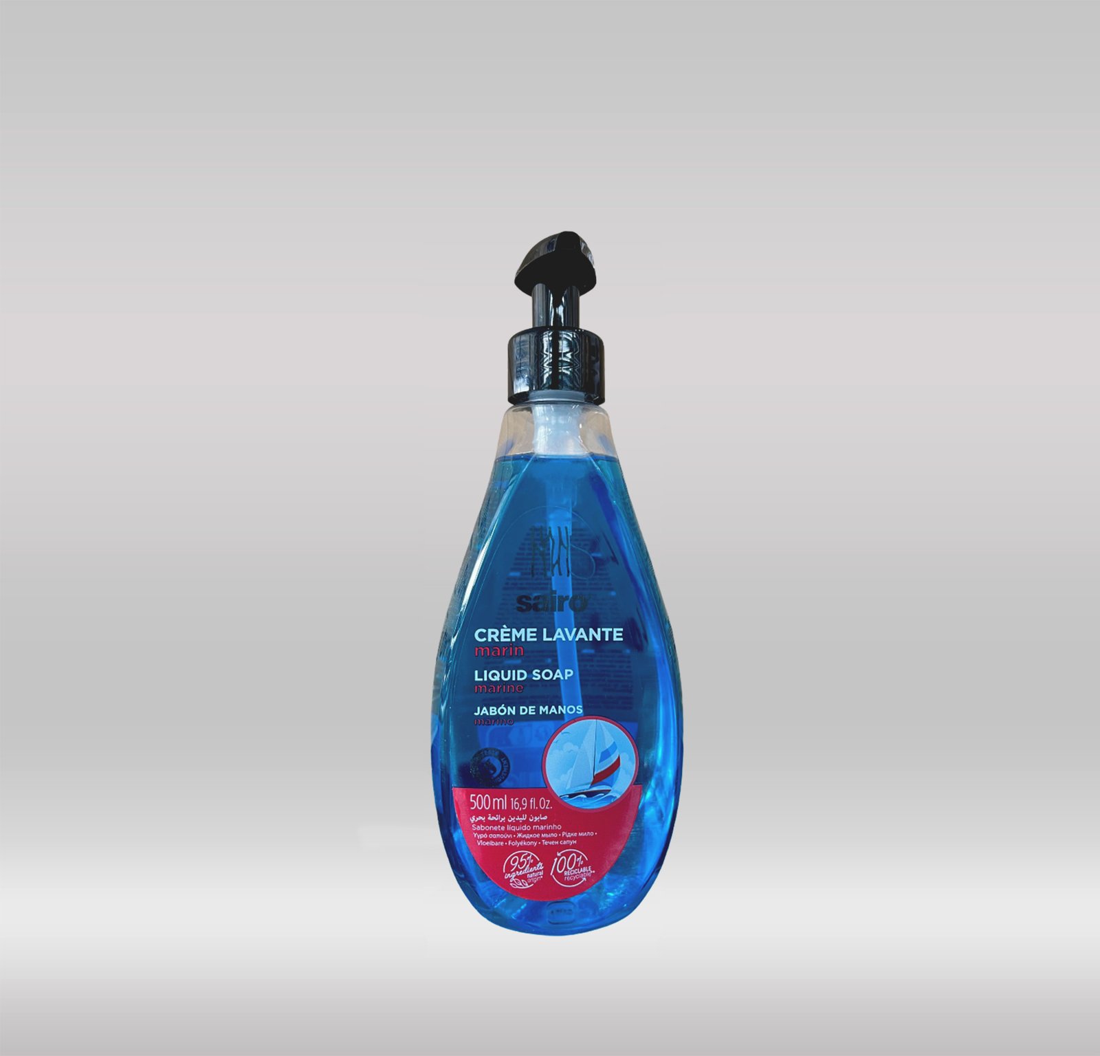 SAIRO HAND WASH 500ML - MARINE 1X12
