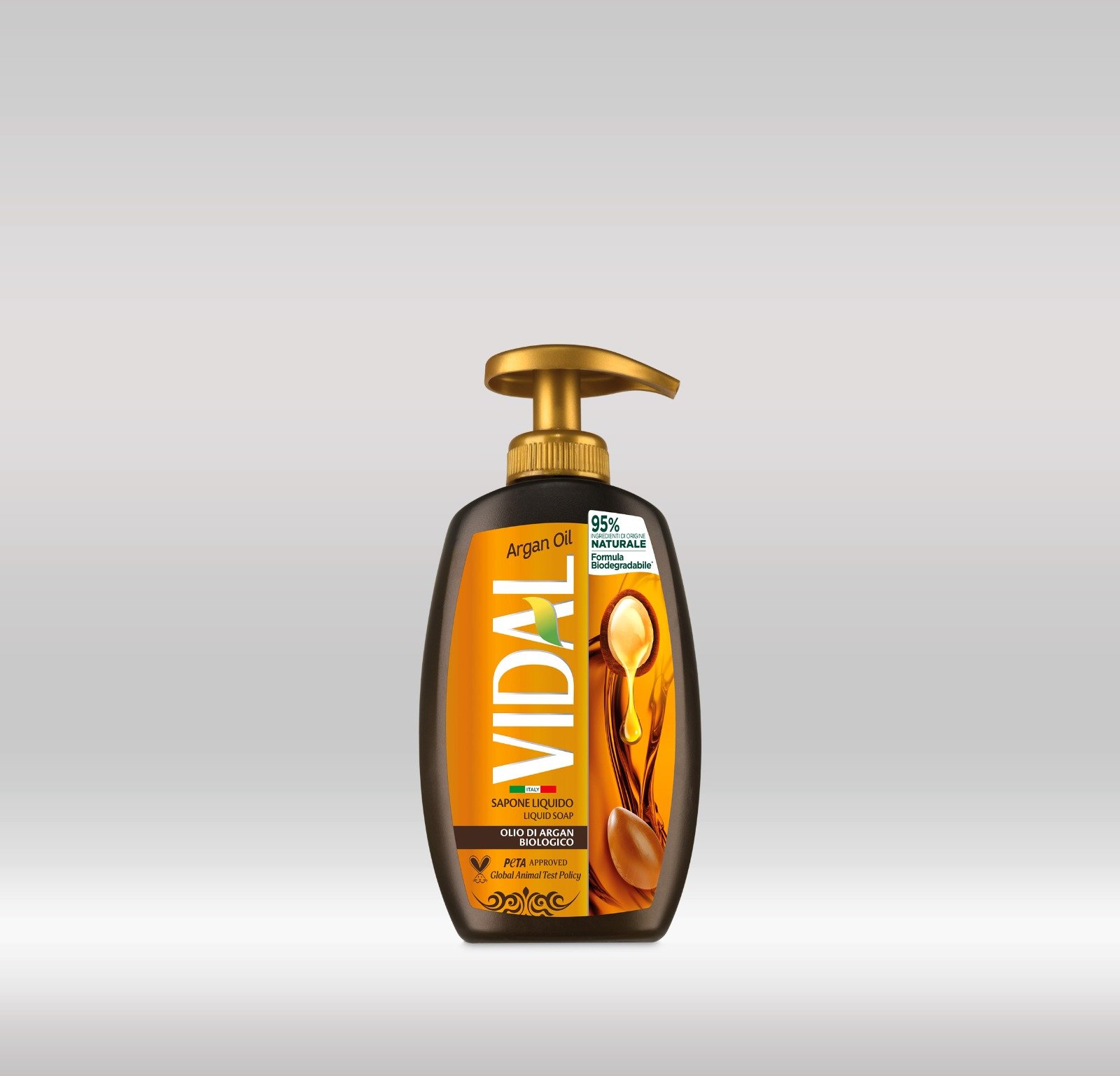 VIDAL HAND WASH 300ML - ARGAN OIL 1X12