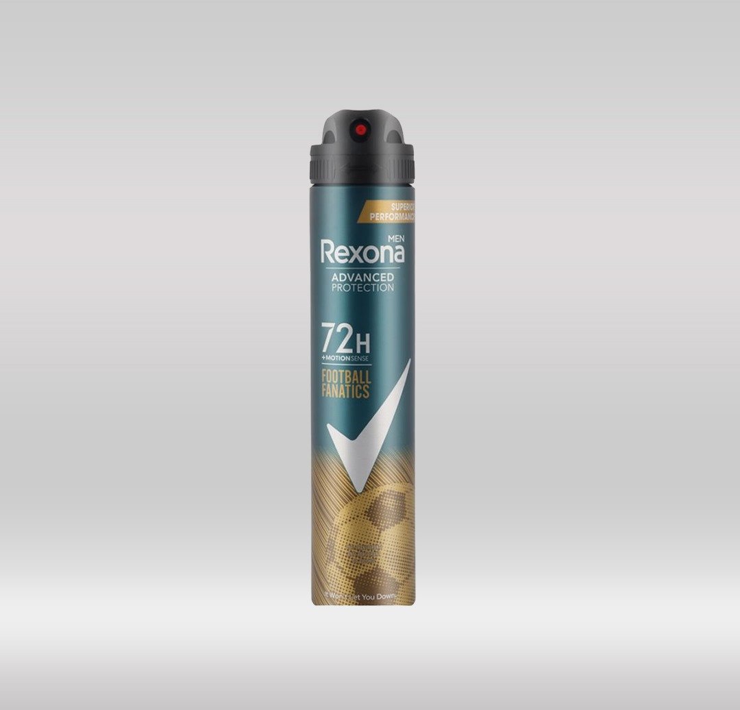 REXONA DEO SPRAY MEN 72H 200ML - FOOTBALL FAN 1X12