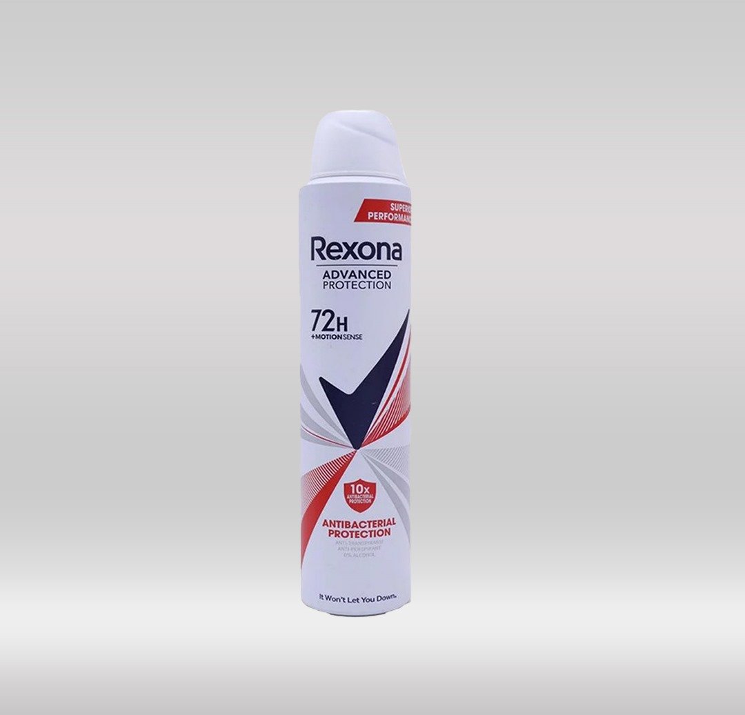 REXONA DEO SPRAY WOMEN 72H 200ML - ANTIBACT P 1X12