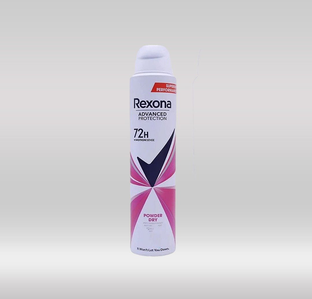 REXONA DEO SPRAY WOMEN 72H 200ML - POWDER DRY 1X12