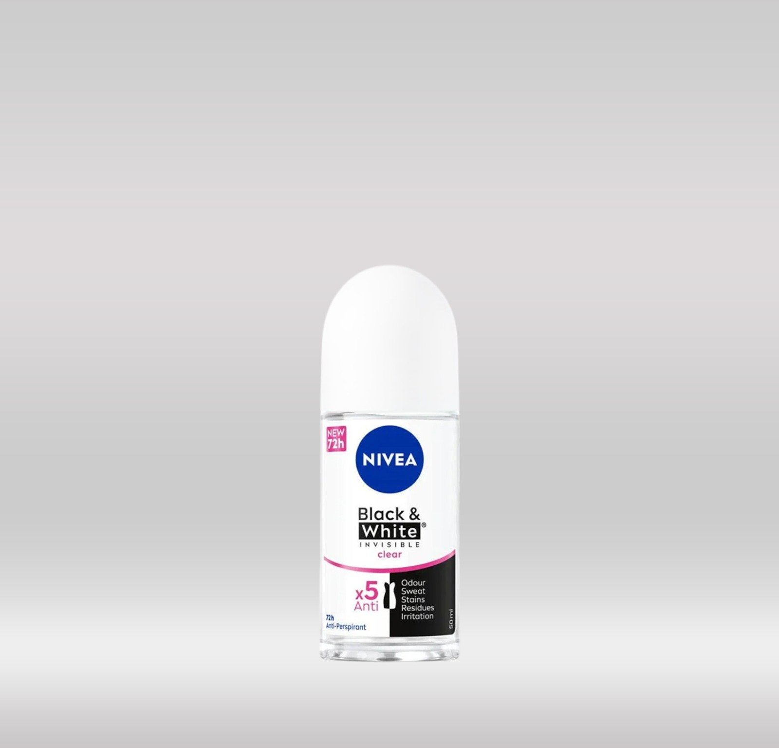 NIVEA ROLL ON WOMEN 50ML - INVISIBLE B&W 1X30