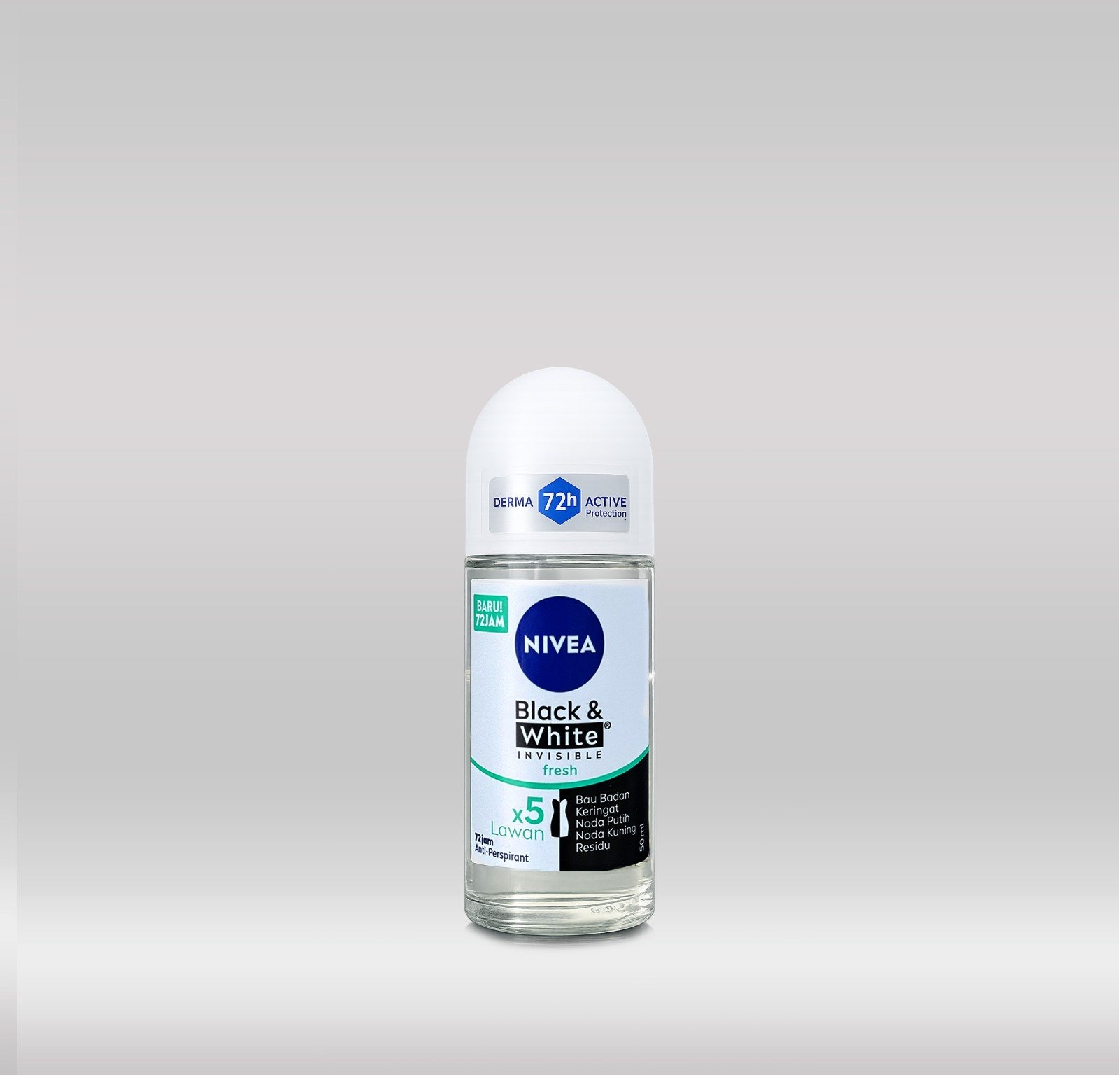 NIVEA ROLL ON WOMEN 50ML - INVISIBLE B&W FRESH 1X24