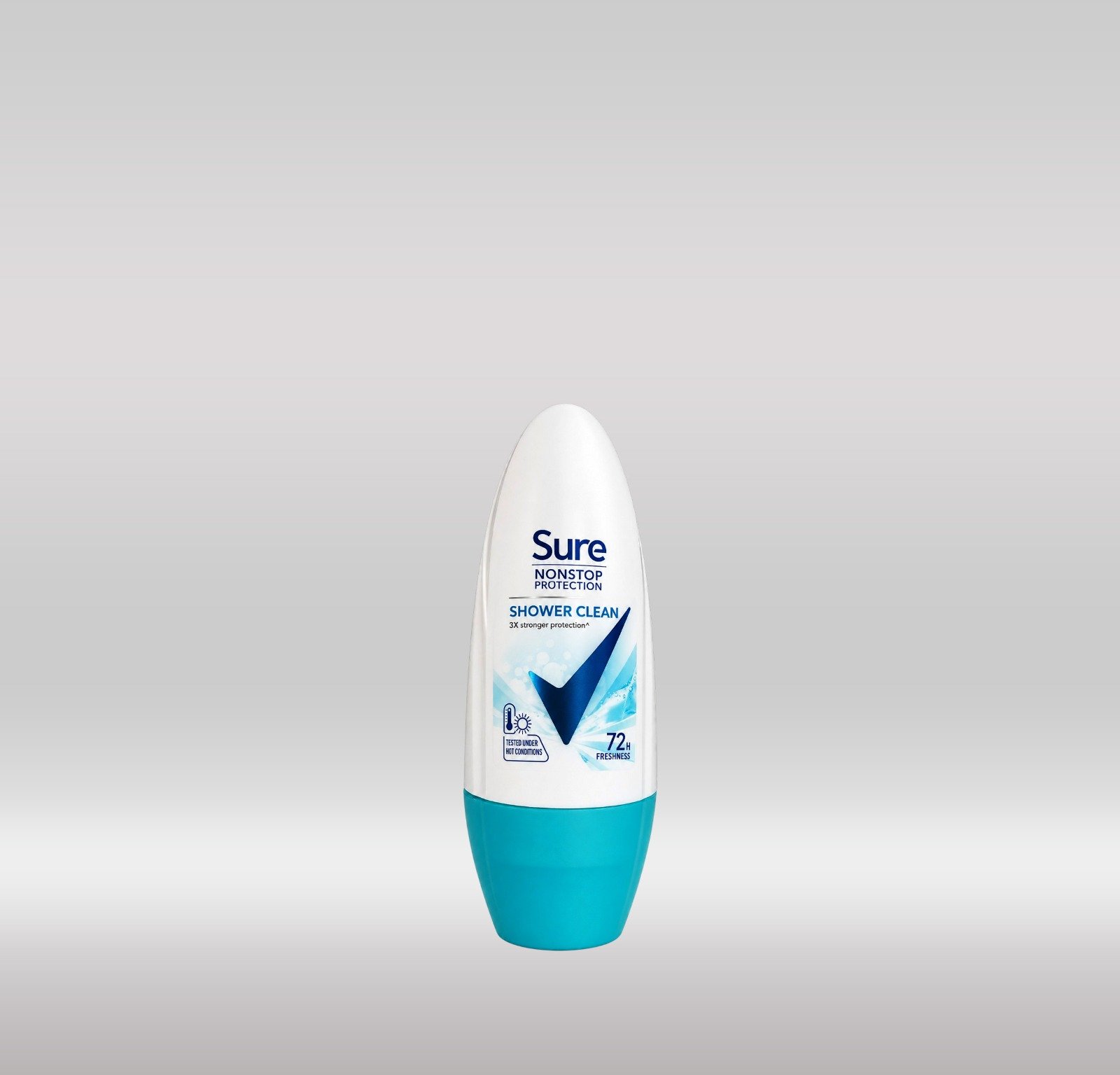 SURE ROLL ON 45ML WOMEN - SHOWER CLEAN 1X24