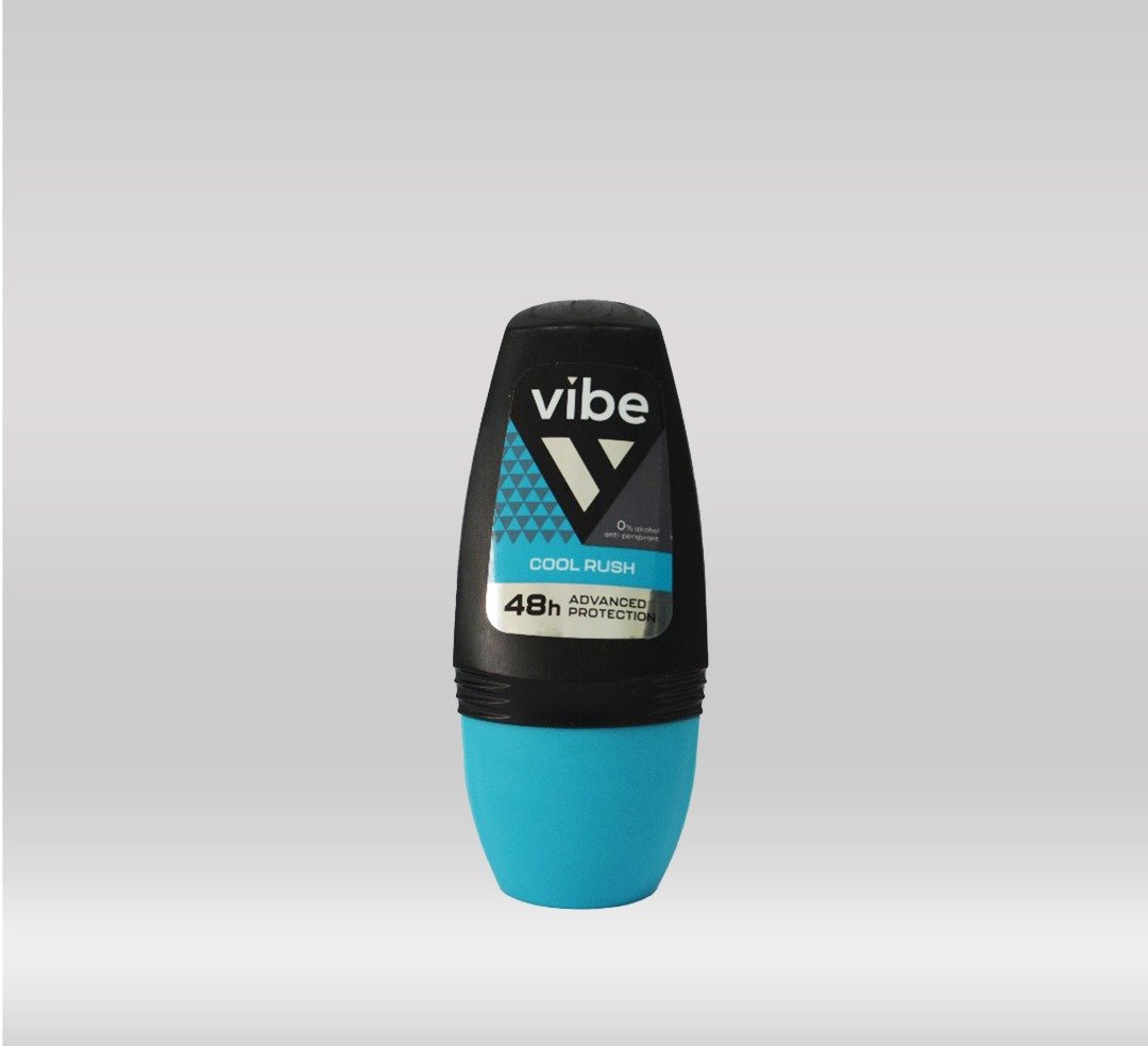 VIBE ROLL ON MEN 50ML - COOL RUSH 1X24