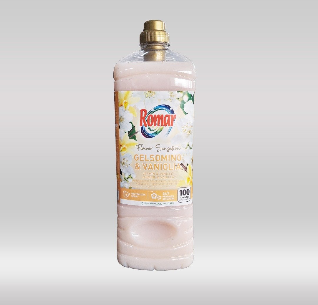ROMAR FABRIC COND. 2LTRS - JASMIN & VANILLA 1X6