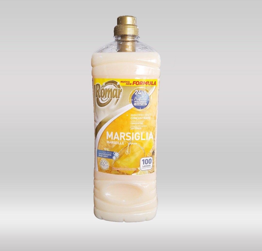 ROMAR FABRIC COND. 2LTRS - MARSEILLE SOAP 1X6