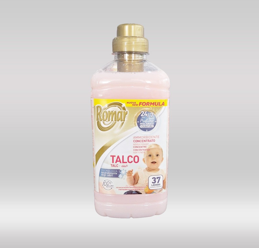 ROMAR FABRIC COND. 750ML - BABY PO./TALCO 1X15