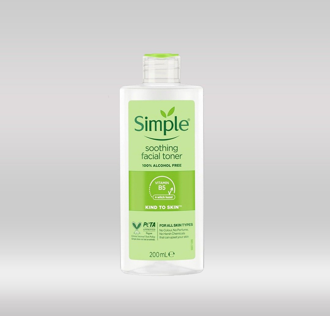 SIMPLE SOOTHING FACE TONER 200ML 1X6