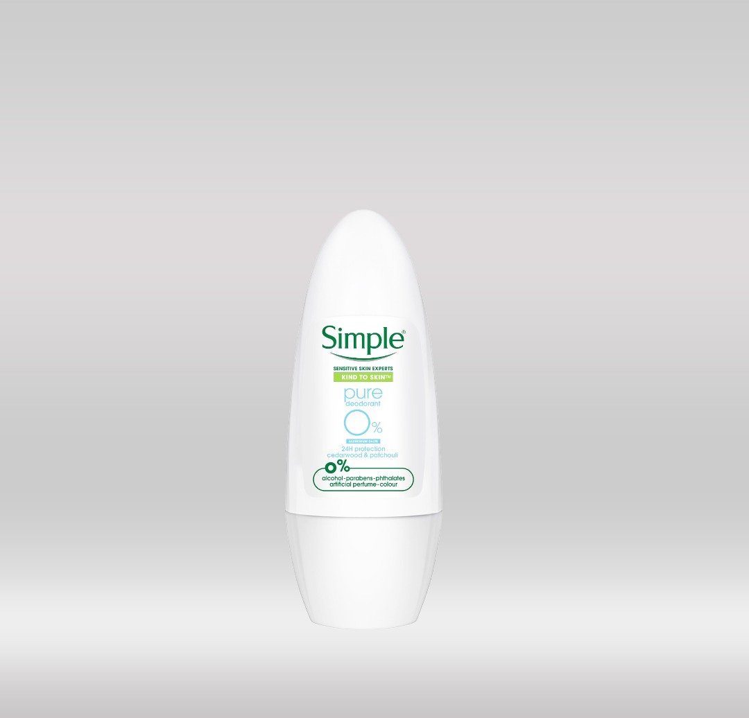 SIMPLE  ROLL ON 45ML  - PURE 1X24