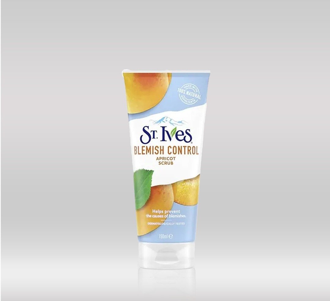 ST IVES FACIAL SCRUB 150ML BLEMISH CONTROL 1X6