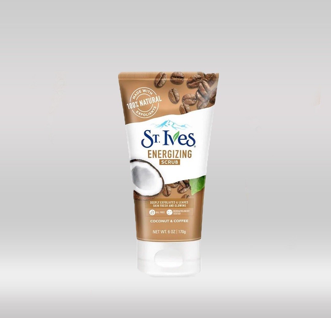 ST IVES FACIAL SCRUB 170G - ENERGIZING COFFEE 1X12