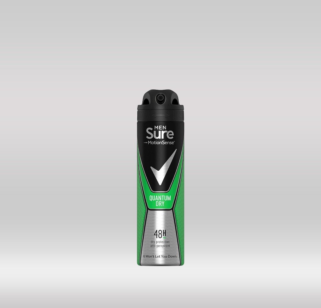 SURE DEO SPRAY MEN 250ML - QUANTUM 1X6