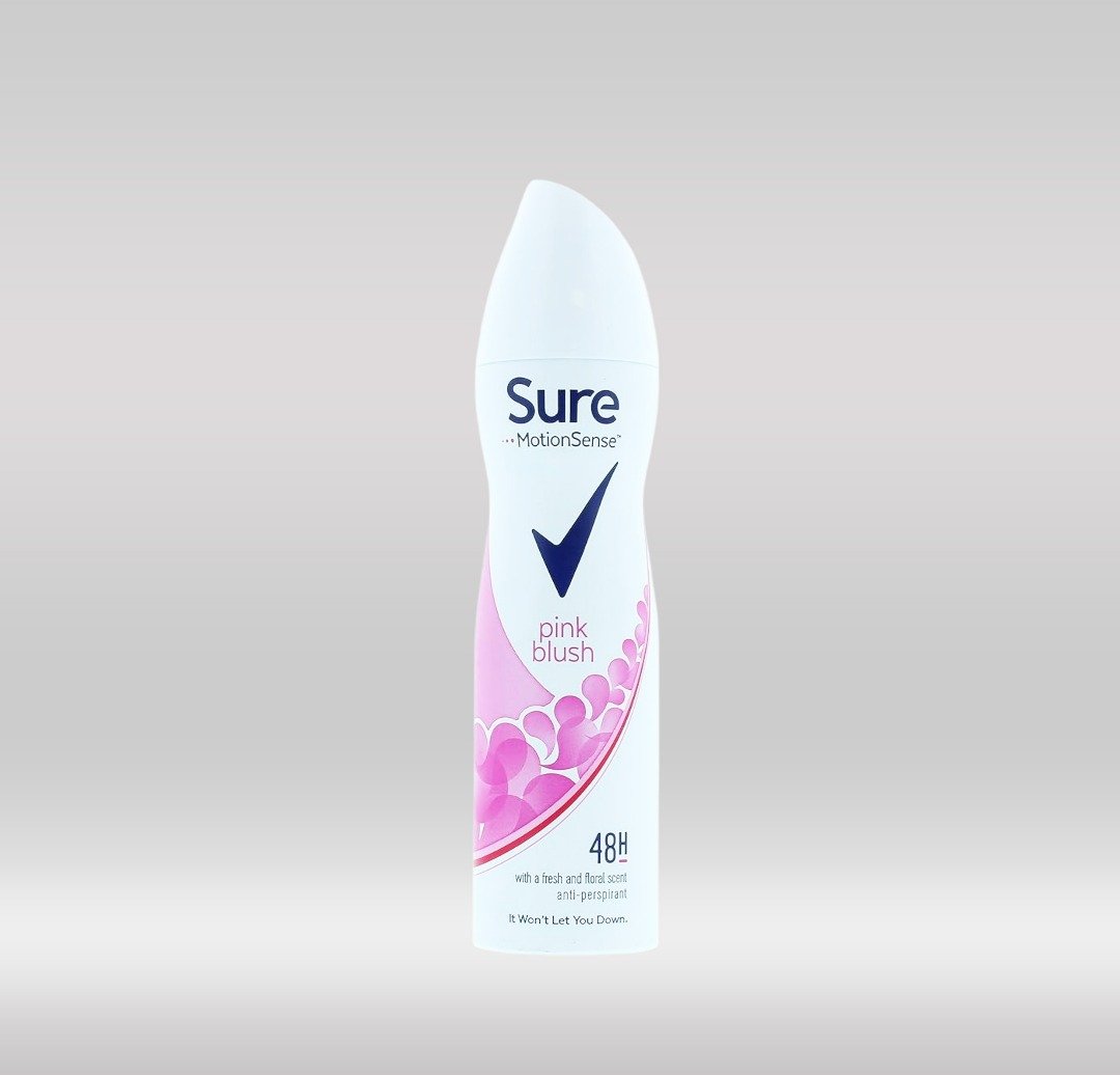SURE DEO SPRAY WOMEN 250ML - PINK BLUSH 1X6