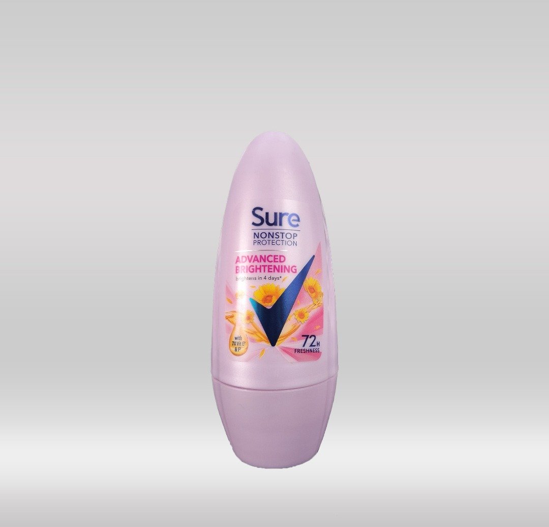 SURE ROLL ON 45ML WOMEN - ADV BRIGHTENING 1X24