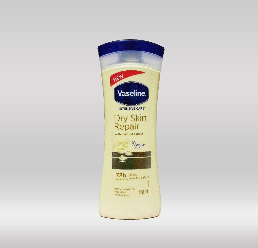 VASELINE LOTION DRY SKIN REPAIR 400ML 1X48