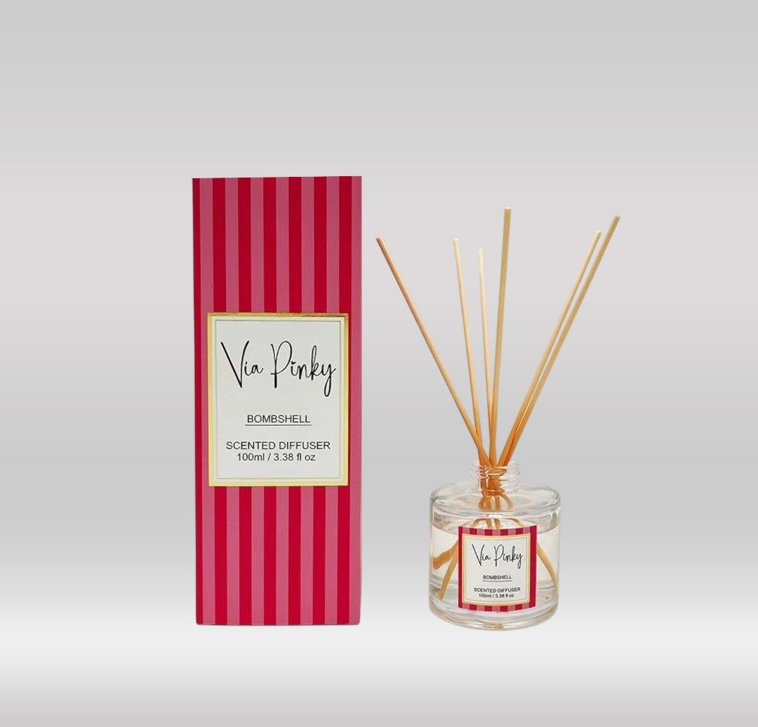 VIA PINKY REED DIFFUSER 100ML - BOMB SHELL 1X48