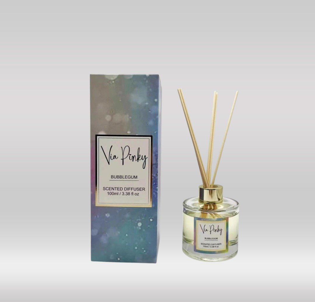 VIA PINKY REED DIFFUSER 100ML - BUBBLE GUM 1X48