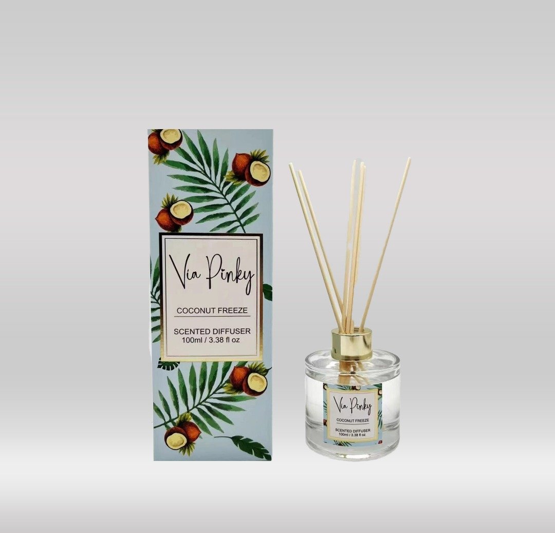 VIA PINKY REED DIFFUSER 100ML - COCONUT FREEZE 1X48
