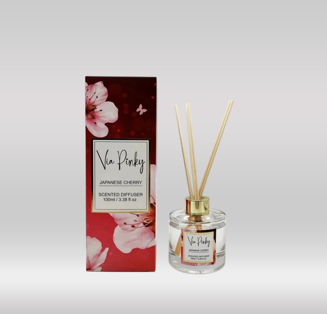 VIA PINKY REED DIFFUSER 100ML - JAPANESE CHERRY 1X48