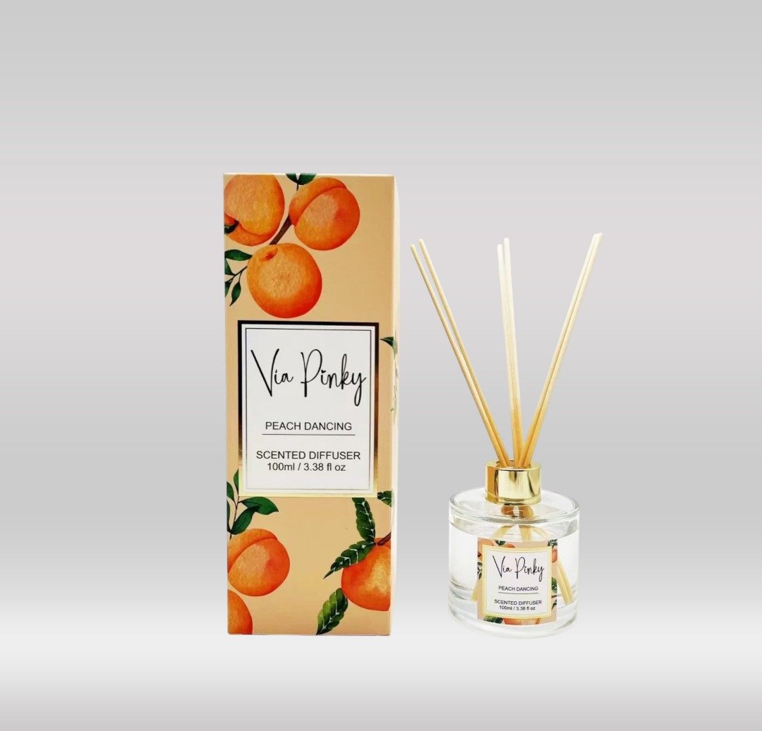 VIA PINKY REED DIFFUSER 100ML - PEACH DANCING 1X48
