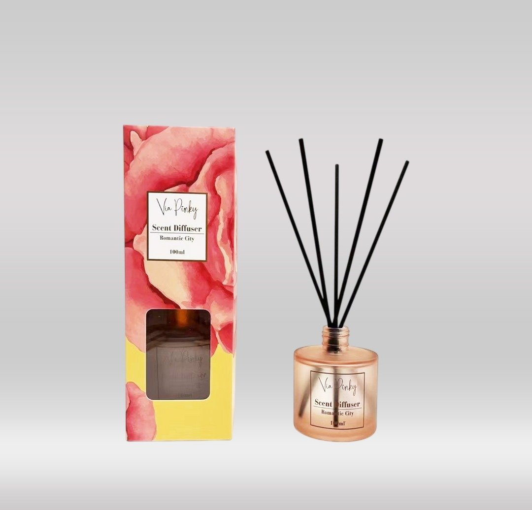 VIA PINKY REED DIFFUSER 100ML - ROMANTIC CITY 1X48