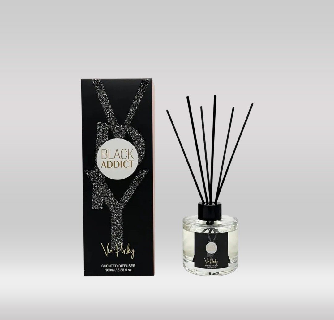 VIA PINKY REED DIFFUSER 100ML - VPY BLACK ADDICT 1X48