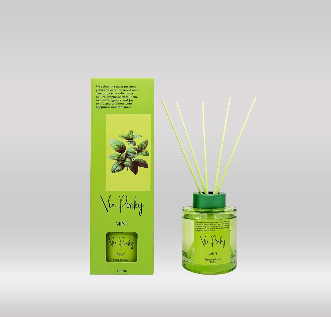 VIA PINKY REED DIFFUSER 120ML - MINT 1X48