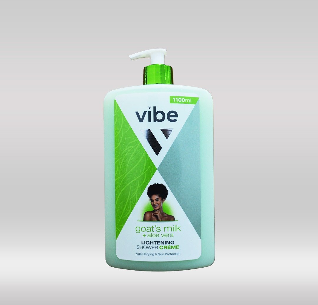 VIBE SHOWER GEL GOAT MILK 1.1LTR - ALOE 1X12