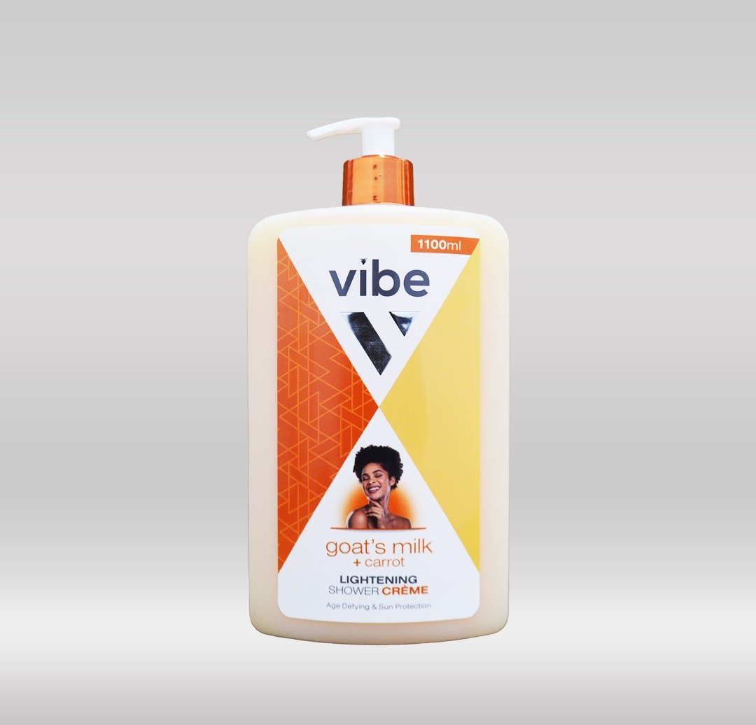 VIBE SHOWER GEL GOAT MILK 1.1LTR - CARROT 1X12