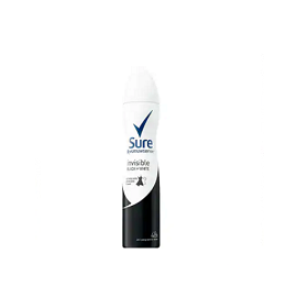 Sure Deo Spray Women 250ml - Invisible B&W