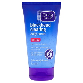 Clean & Clear BlackHead Clearing Daily Scrub 150ml