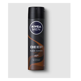 Nivea Deo Spray Men 150ml – Deep Black Carbon Espresso