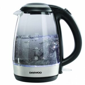 Daewoo Callisto Glass Kettle 1.7Ltrs 1X1