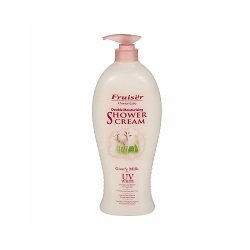 Fruiser Double Moisturizing Shower Cream 1200ml - Goat’s Milk with UV White