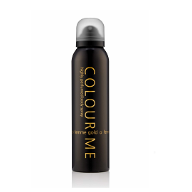 Colour Me Deo Spray 150ml - Gold Femme